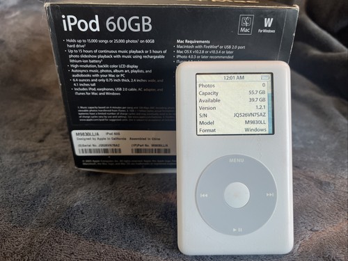 Apple ipod photo white - ipod,