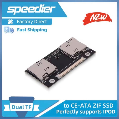 Dual microsd flash adapter - microsd, tf