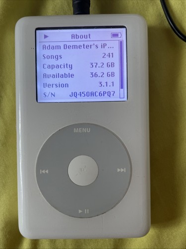 Apple ipod classic 4th - ipod,